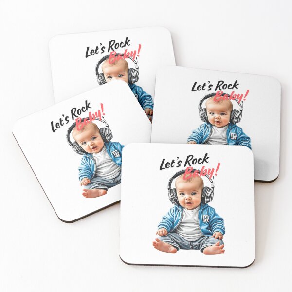 Item preview, Let's Rock Baby! designed and sold by ArtesioByZaber.