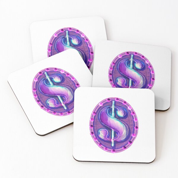 Item preview, Dollar Sign , purple colour  designed and sold by Tropical Studio.