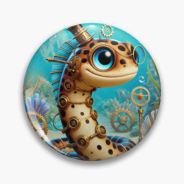 Item preview, Steampunk Spotted Garden Eel designed and sold by Sillytoe.