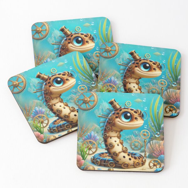 Item preview, Steampunk Spotted Garden Eel designed and sold by Sillytoe.