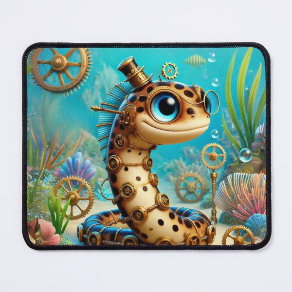 Item preview, Steampunk Spotted Garden Eel designed and sold by Sillytoe.