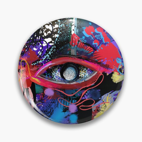 Item preview, The Eye of Energy, a cool digital abstract ❤️ designed and sold by Art With Impact – Statement Art & Apparel for Deep Thinkers.