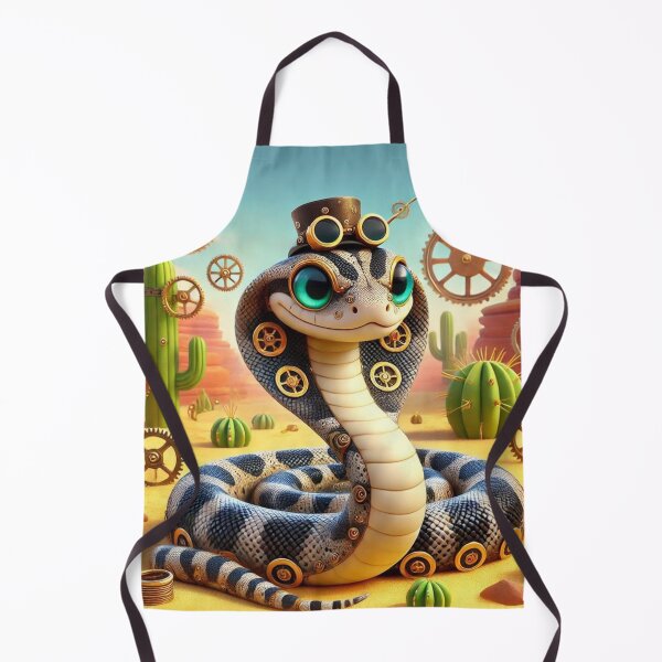Item preview, Steampunk Spotted Python designed and sold by Sillytoe.
