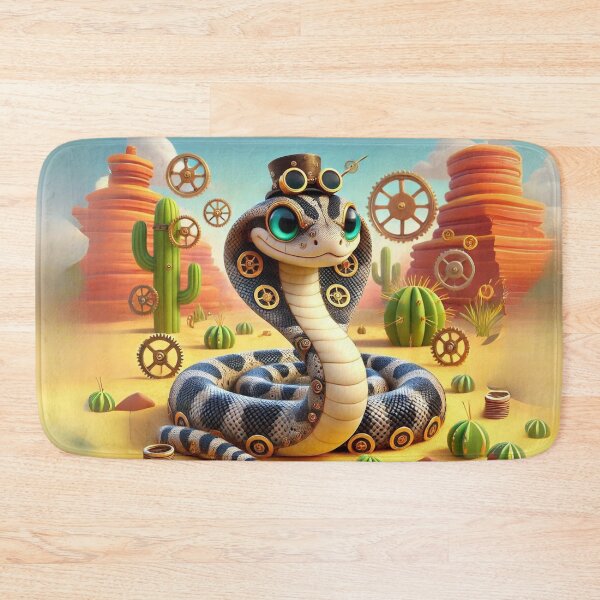 Item preview, Steampunk Spotted Python designed and sold by Sillytoe.