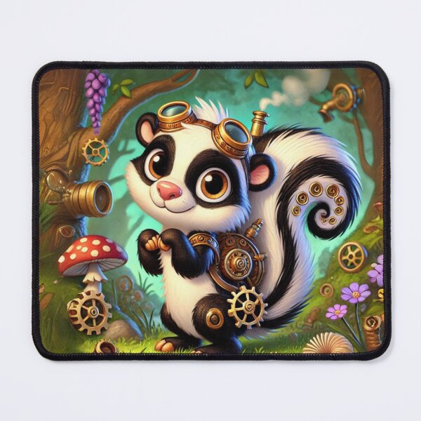 Item preview, Steampunk Spotted Skunk designed and sold by Sillytoe.