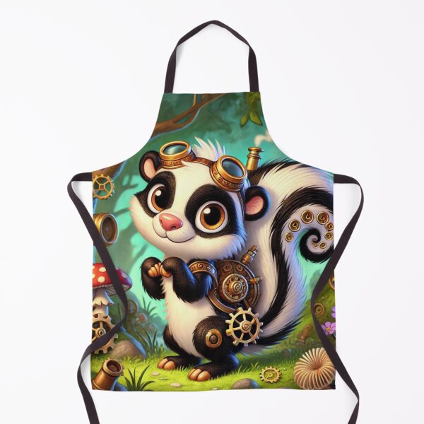 Item preview, Steampunk Spotted Skunk designed and sold by Sillytoe.