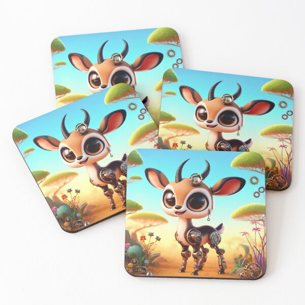 Item preview, Steampunk Springbok designed and sold by Sillytoe.