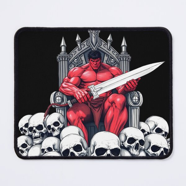 Item preview, The Red Giant Sitting on a Throne of Skulls designed and sold by WAUZ.
