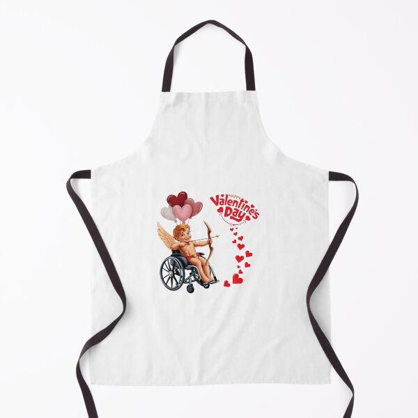 Item preview, Cupid in a Wheelchair Valentine's Day Design, A Great gift for any wheelchair user. designed and sold by It's Wheelie Cool.