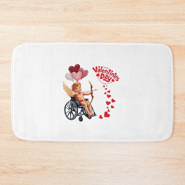 Item preview, Cupid in a Wheelchair Valentine's Day Design, A Great  gift for any wheelchair user. designed and sold by It's Wheelie Cool.
