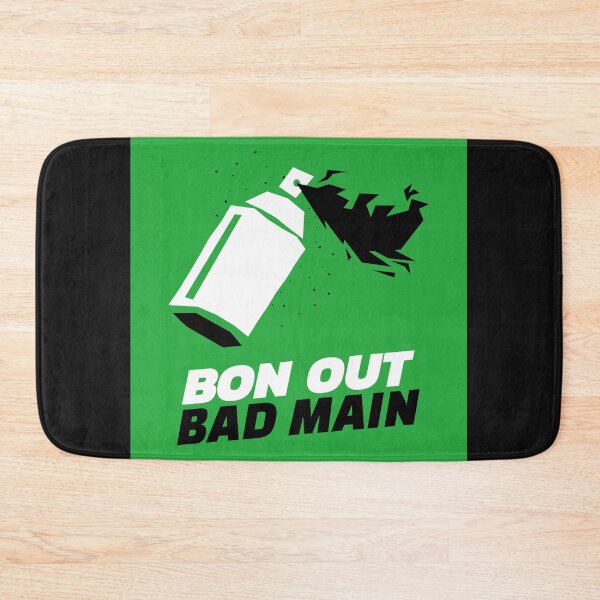 Item preview, Bon Out Bad Main, Burn Out Bad Mind, Jamaican Patois (Patwa) BG designed and sold by Kolcha.