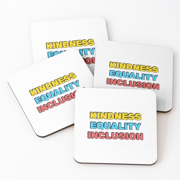 Item preview, Kindness Equality Inclusion designed and sold by Inspirationmotivation.