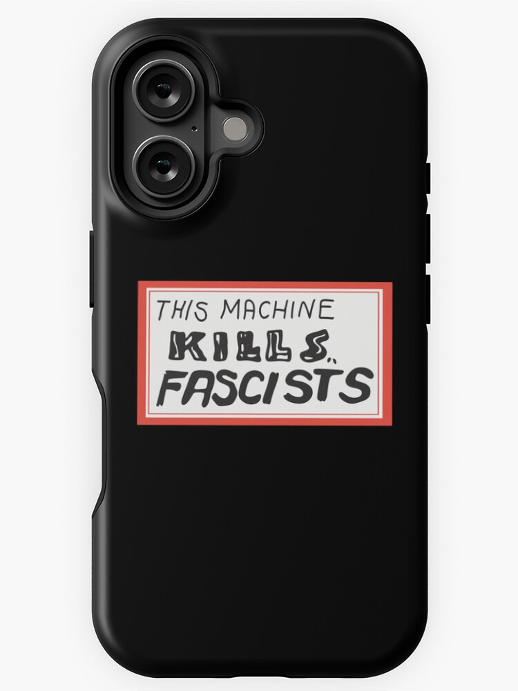 Thumbnail 1 von 4, iPhone-Hülle, Diese Maschine tötet Faschisten designt und verkauft von heckinfarout.