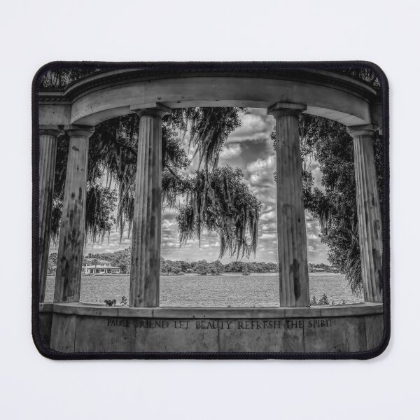 Item preview, Kraft Azalea Gardens, Winter Park, Florida 2 BW designed and sold by jrtwynam.