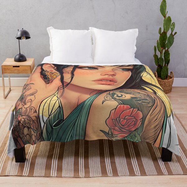 Item preview, Teal and Tattoos designed and sold by NomadicDreamer.