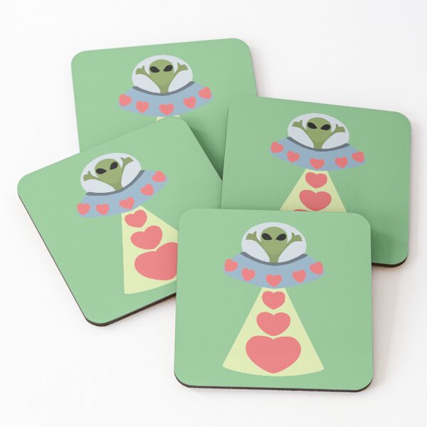 Item preview, Space Love Alien Valentine designed and sold by shopdiego.