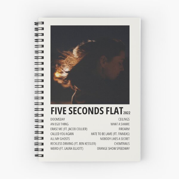 Item preview, Five Seconds Flat - Lizzy McAlpine (Album Poster) designed and sold by spipert.