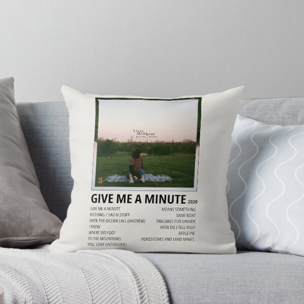 Item preview, Give Me a Minute - Lizzy McAlpine (Album Poster) designed and sold by spipert.