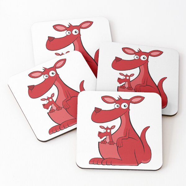 Item preview, Kangaroo & Joey designed and sold by alphatoons.