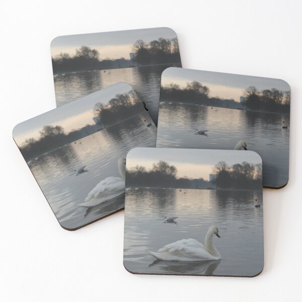 Item preview, Swans in Kensington Palace gardens designed and sold by Londoner with a camera.