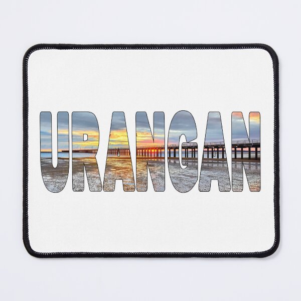 Item preview, URANGAN - Hervey Bay QLD Sunrise over the Pier Mudflats designed and sold by Adam Gormley.