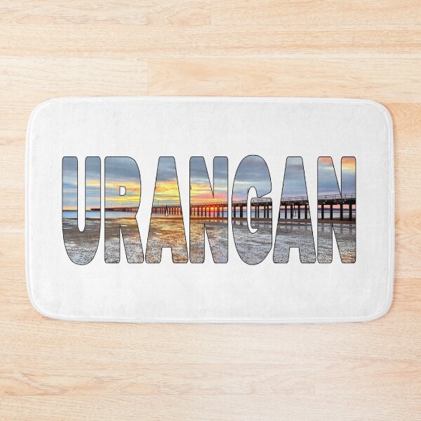 Item preview, URANGAN - Hervey Bay QLD Sunrise over the Pier Mudflats designed and sold by Adam Gormley.