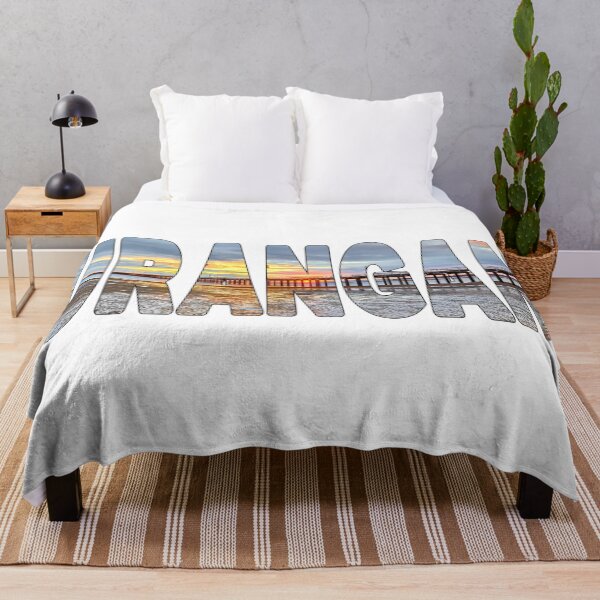 Item preview, URANGAN - Hervey Bay QLD Sunrise over the Pier Mudflats designed and sold by Adam Gormley.