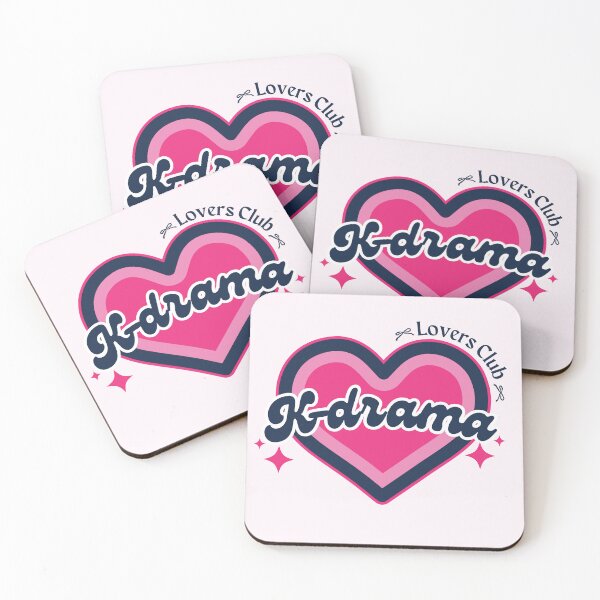 Item preview, K-Drama Lovers Club: Y2K Preppy Heart Design designed and sold by HELL0WBELLO.