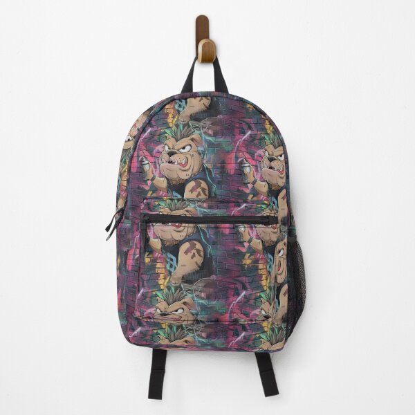 Item preview, Punk Bulldog Graffiti Illustration – Vibrant and Edgy Urban Art designed and sold by NSB-Design.