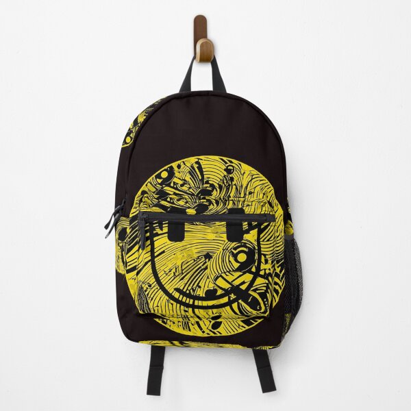 Item preview, Positive Emotions Abstract Yellow Music Smiley with Headphones designed and sold by DreamsArtwear.