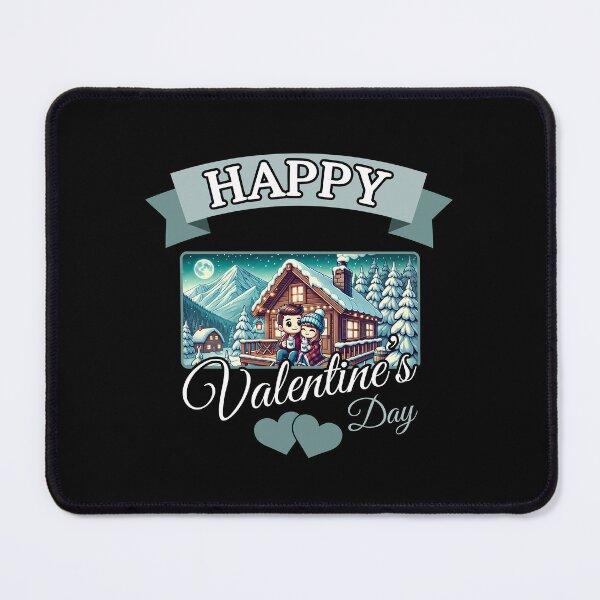 Item preview, Valentine's Day - Alpine Retreat Cabin designed and sold by Manic Merch Designs.