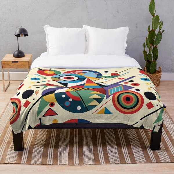Artikelvorschau, GEOMETRISCHE ABSTRAKTE KUNST - KANDINSKY-STIL - D1 entworfen und verkauft von CuPensky.