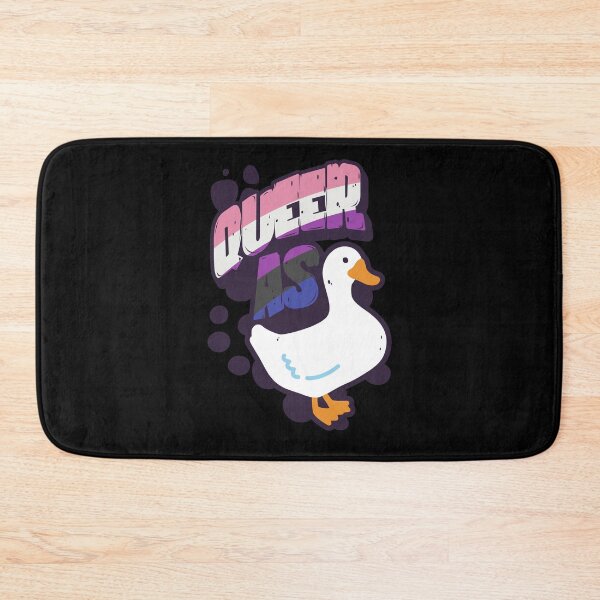 Item preview, Genderfluid Queer as Duck LGBT Pride Flag designed and sold by Clara Hollins.