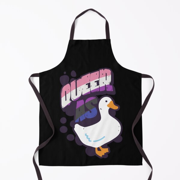 Item preview, Genderfluid Queer as Duck LGBT Pride Flag designed and sold by Clara Hollins.