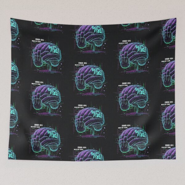 Item preview, Error 404: Brain Not Found designed and sold by netrok.