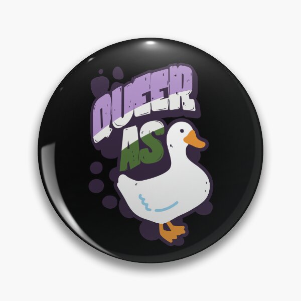 Item preview, Genderqueer Queer as Duck LGBT Pride Flag designed and sold by Clara Hollins.