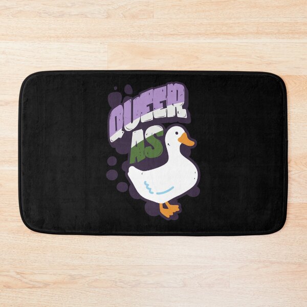Item preview, Genderqueer Queer as Duck LGBT Pride Flag designed and sold by Clara Hollins.