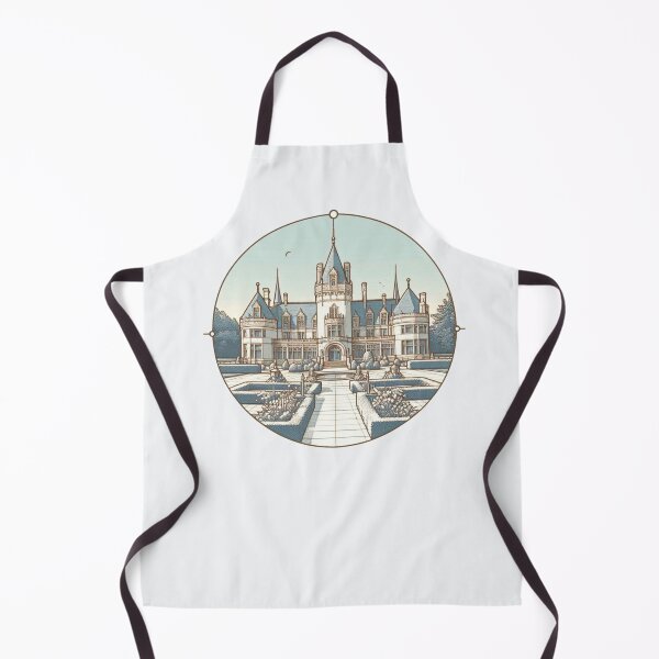 Item preview, Stan Hywet Hall and Gardens Minimalist 3D Watercolor Art, designed and sold by PaintMeWorld.
