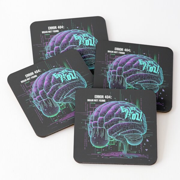 Item preview, Error 404: Brain Not Found designed and sold by netrok.