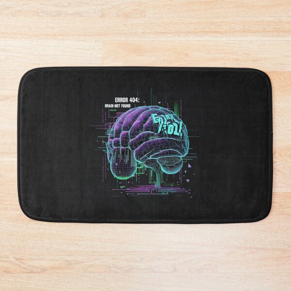 Item preview, Error 404: Brain Not Found designed and sold by netrok.