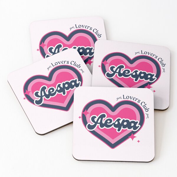 Item preview, Aespa Lovers Club: Y2K Preppy Heart Design designed and sold by HELL0WBELLO.