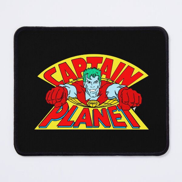 Item preview, Captain Planet - Black Background  designed and sold by The Abysmall.