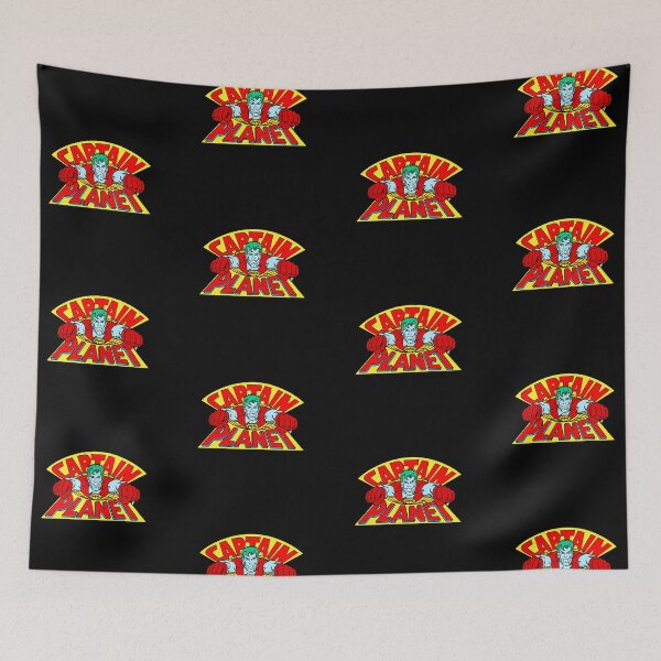 Item preview, Captain Planet - Black Background  designed and sold by The Abysmall.