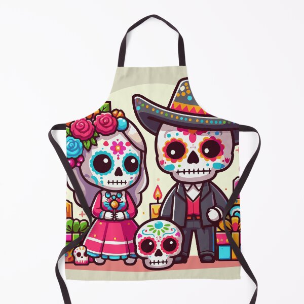 Item preview, Pareja Catrina: Charming Kawaii-Style Celebration of Mexico's Iconic Catrinas designed and sold by Edgar Ramirez.