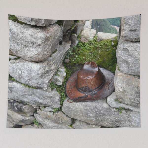 Item preview, machu picchu, window in stone wall designed and sold by trucomanx.
