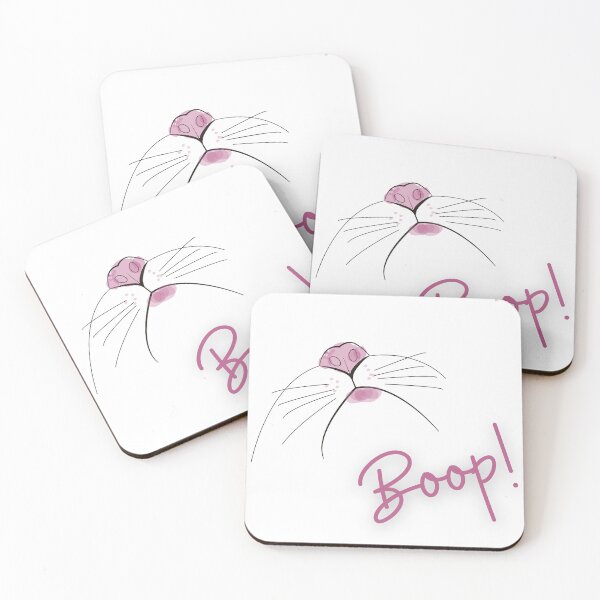 Item preview, One larger kitty nose boop designed and sold by SimpleatHeart.