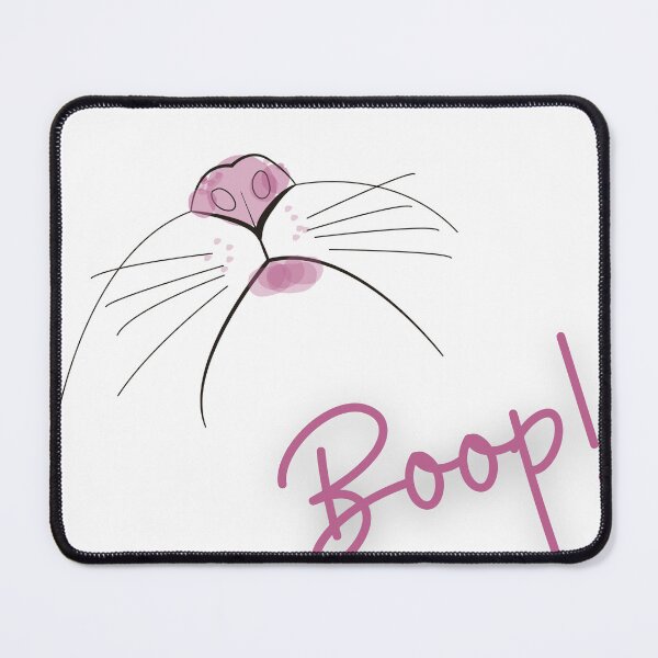 Item preview, One larger kitty nose boop designed and sold by SimpleatHeart.