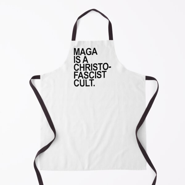 Item preview, MAGA is a christofascist cult - black designed and sold by Thelittlelord.