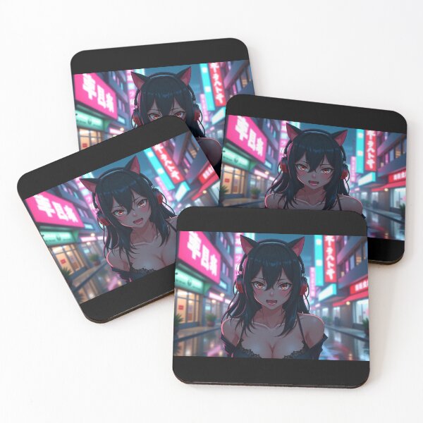 Item preview, Phonk Beats and Cyberpunk Streets Girl designed and sold by brendanre.