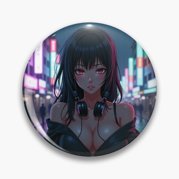 Item preview, Phonk Beats and Cyberpunk Streets Girl designed and sold by brendanre.